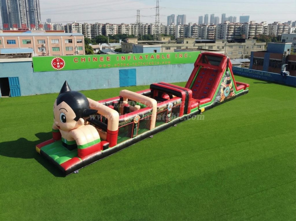 T7-4860 Astro Boy Theme Inflatable Obstacle Courses