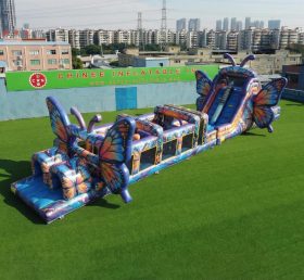 T7-4875 Butterfly Theme Inflatable Obstacle Courses