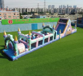 T7-4904 Fairy Tale Theme Inflatable Obstacle Courses