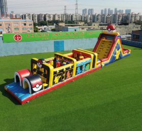 T7-4961 Pokemon Theme Inflatable Obstacle Courses