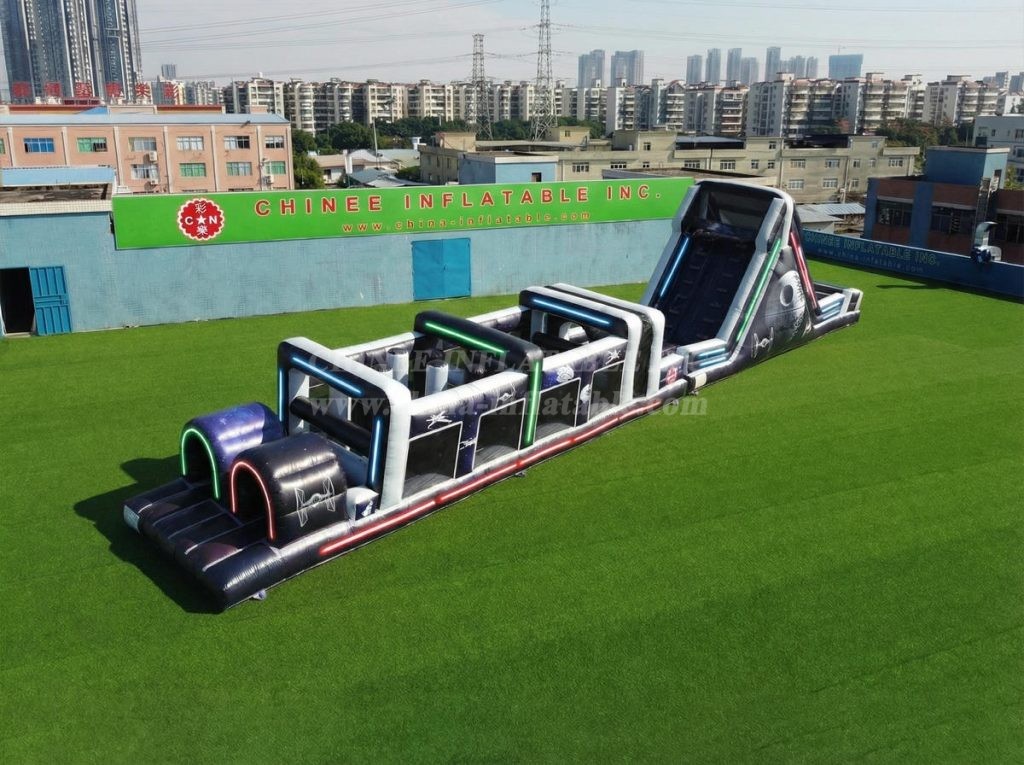 T7-4986 Star Wars Theme Inflatable Obstacle Courses