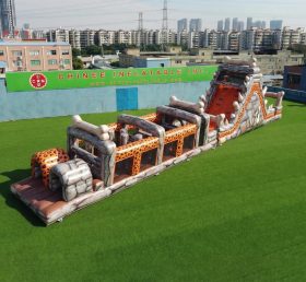 T7-4993 The Flintstones Theme Inflatable Obstacle Courses