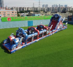 T7-5006 Transformers Theme Inflatable Obstacle Courses