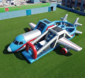 T7-5022 Airplane Theme Inflatable Obstacle Courses