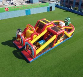 T7-5053 Crayon Shin-chan Theme Inflatable Obstacle Courses