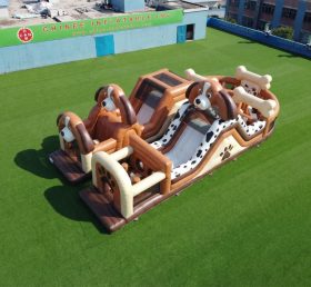 T7-5057 Dog Theme Inflatable Obstacle Courses