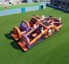 T7-5083 Halloween Theme Inflatable Obstacle Courses