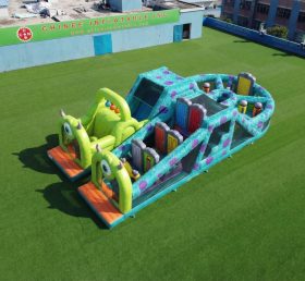 T7-5110 Monsters Inc Theme Inflatable Obstacle Courses