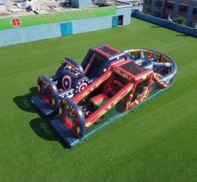 T7-5162 The Avengers Theme Inflatable Obstacle Courses