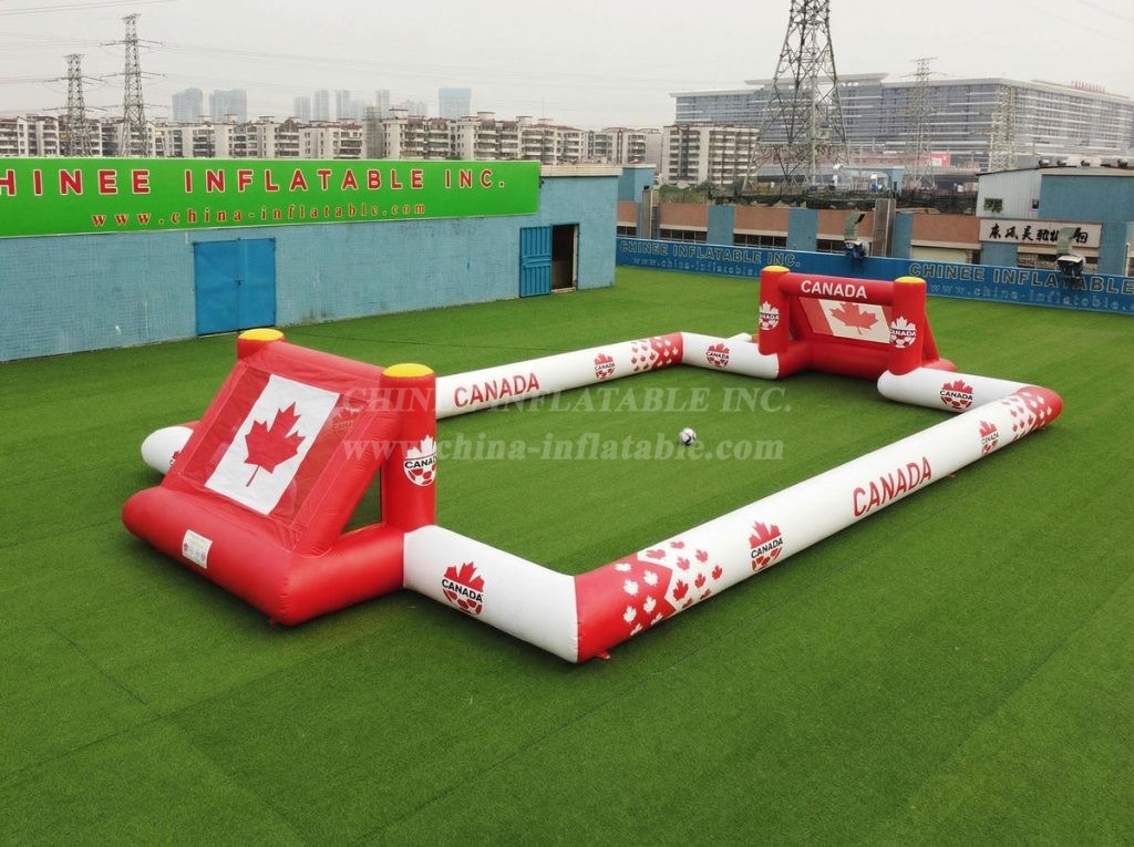 T11-926CA Canada Theme Inflatable Soccer Field