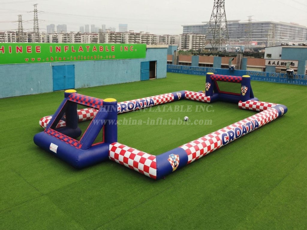 T11-926HR Croatia Theme Inflatable Soccer Field
