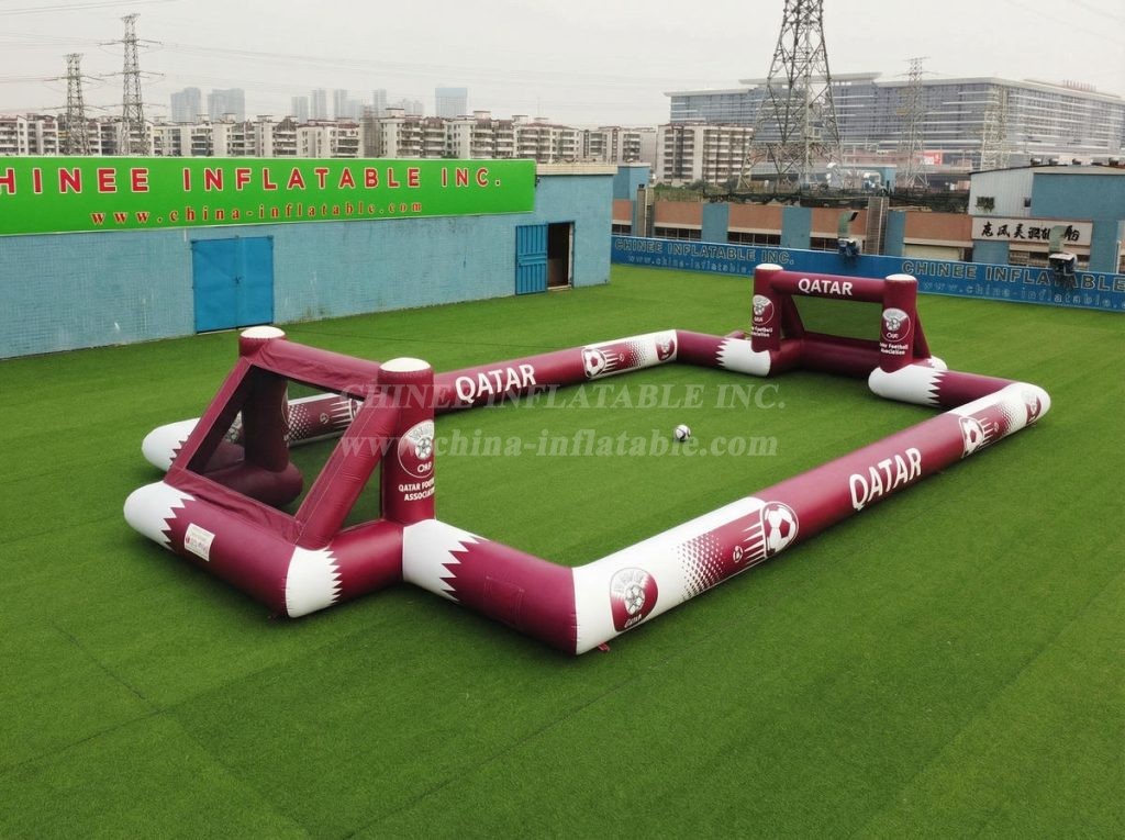 T11-926QA Qatar Theme Inflatable Soccer Field