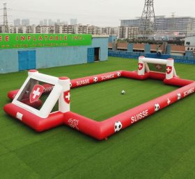 T11-926CH Switzerland Theme Inflatable Soccer Field