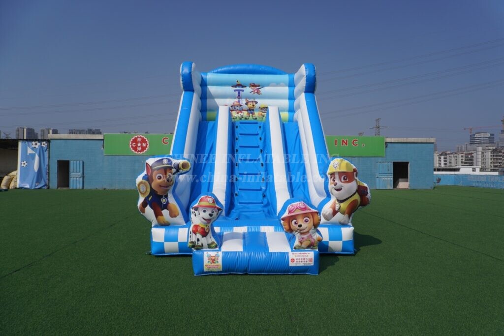 T8-6003A PAW Patrol themed inflatable slide
