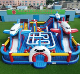 GF3-1424 Airplane Theme Inflatable Playground
