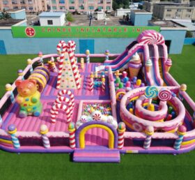 GF3-1440 Candy Theme Inflatable Playground