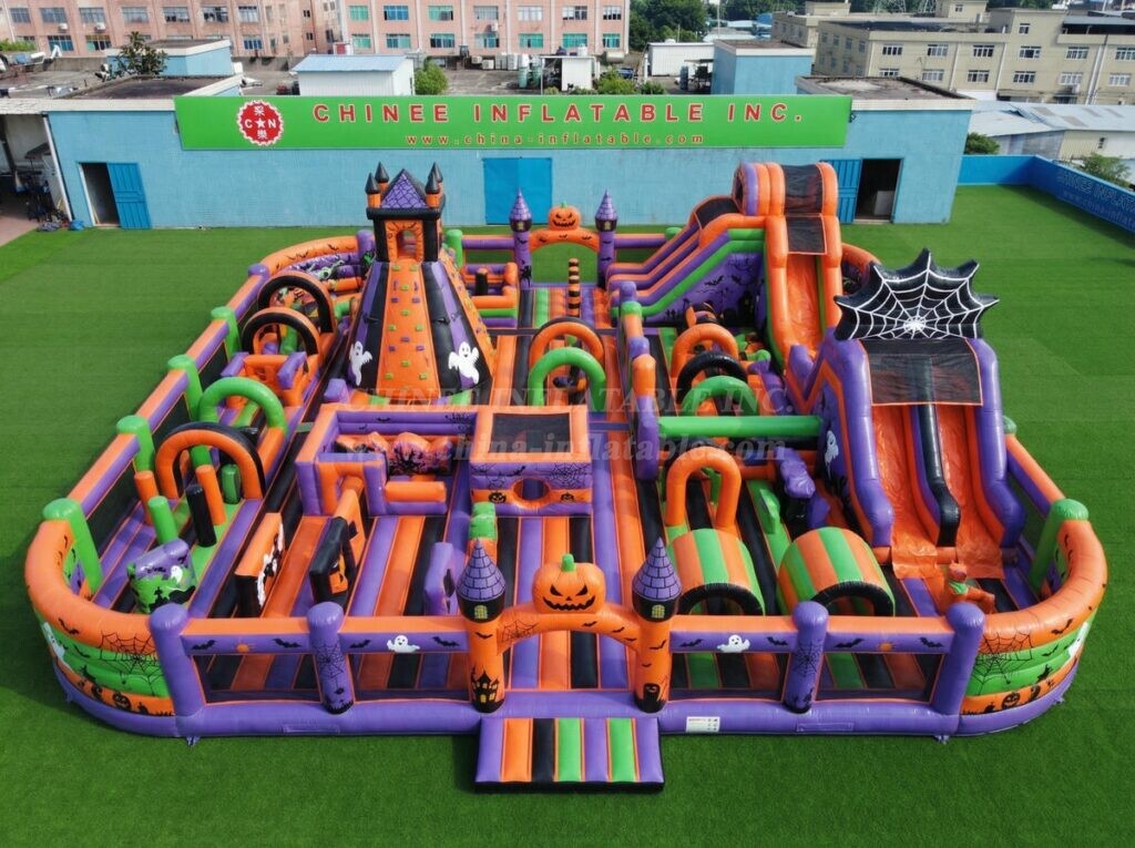 GF3-1465 Halloween Theme Inflatable Playground