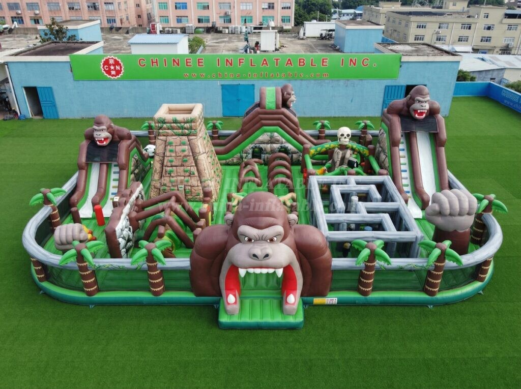 GF3-1470 King Kong Theme Inflatable Playground