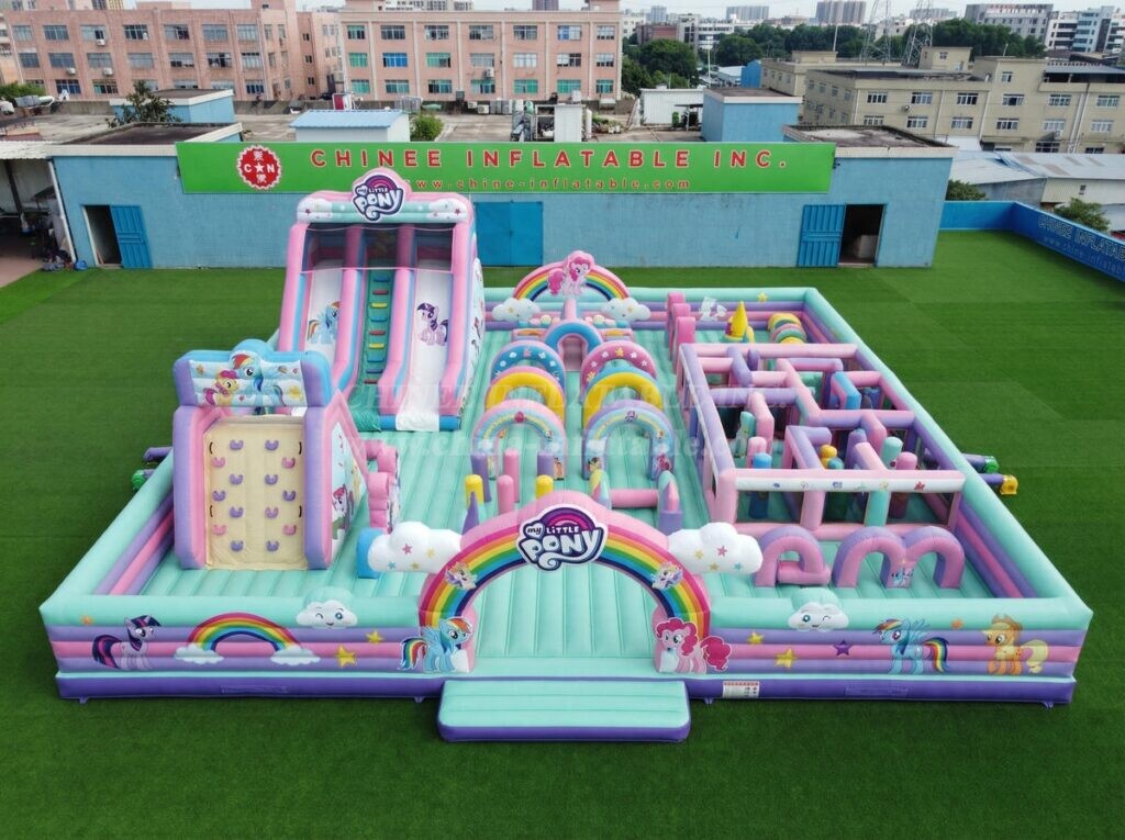 GF3-1485 My Little Pony Theme Inflatable Playground