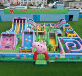 GF3-1495 Peppa Pig Theme Inflatable Playground