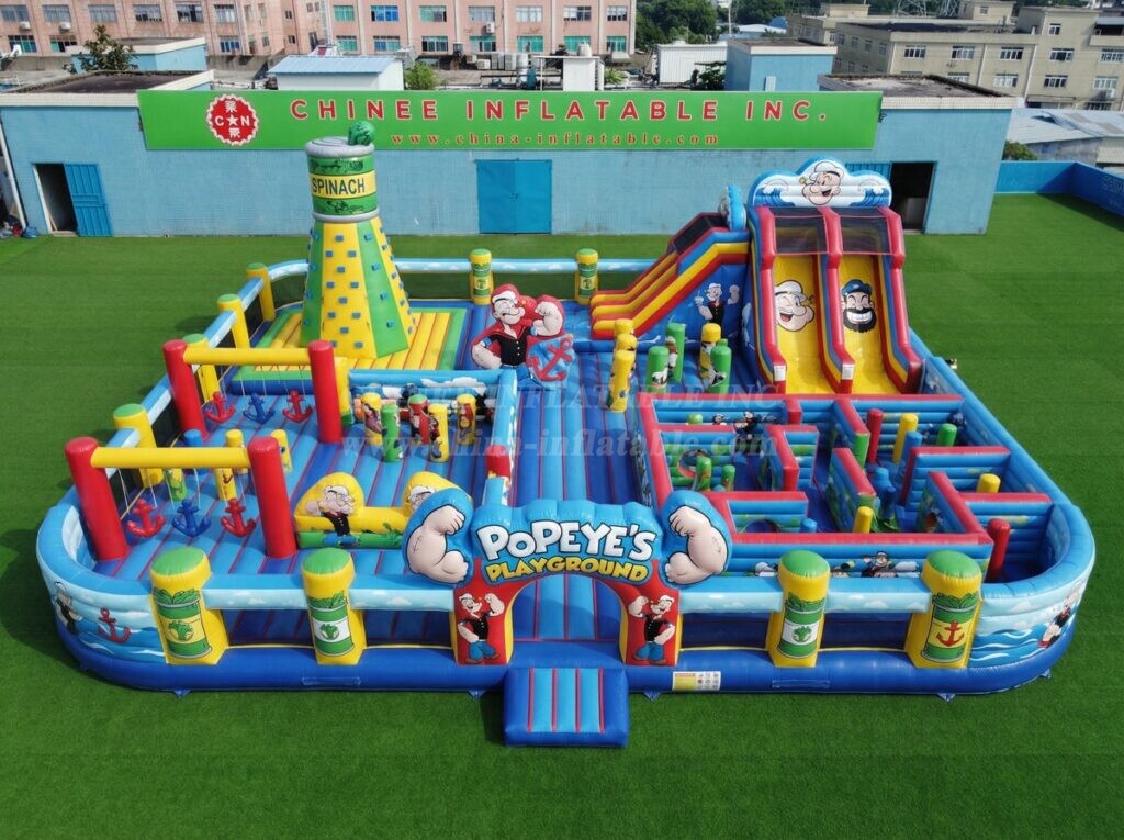 GF3-1499 Popeye Theme Inflatable Playground