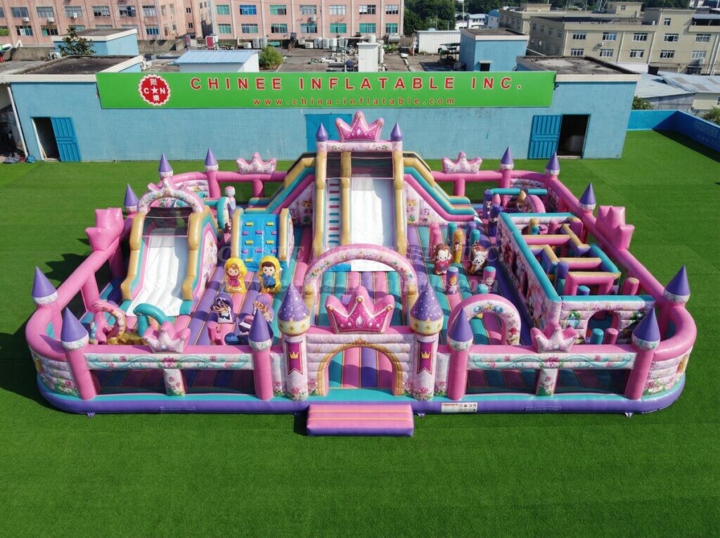 GF3-1503 Princess Parties Theme Inflatable Playground