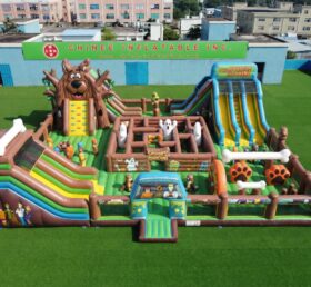 GF3-1506 Scooby-Doo Theme Inflatable Playground