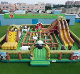 GF3-1507 Shaun The Sheep Theme Inflatable Playground