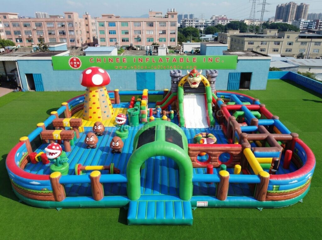 GF3-1515 Super Mario Theme Inflatable Playground