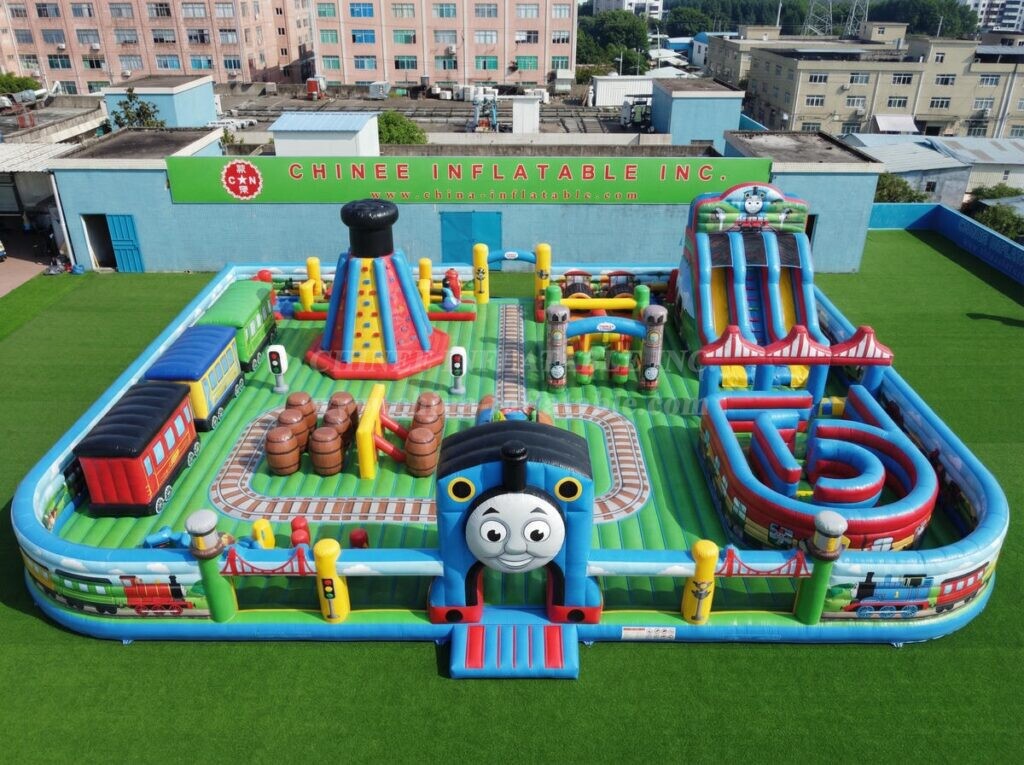 GF3-1521 Thomas & Friends Theme Inflatable Playground