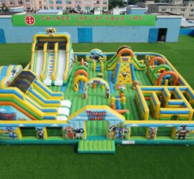 GF3-1524 Timmy Time Theme Inflatable Playground