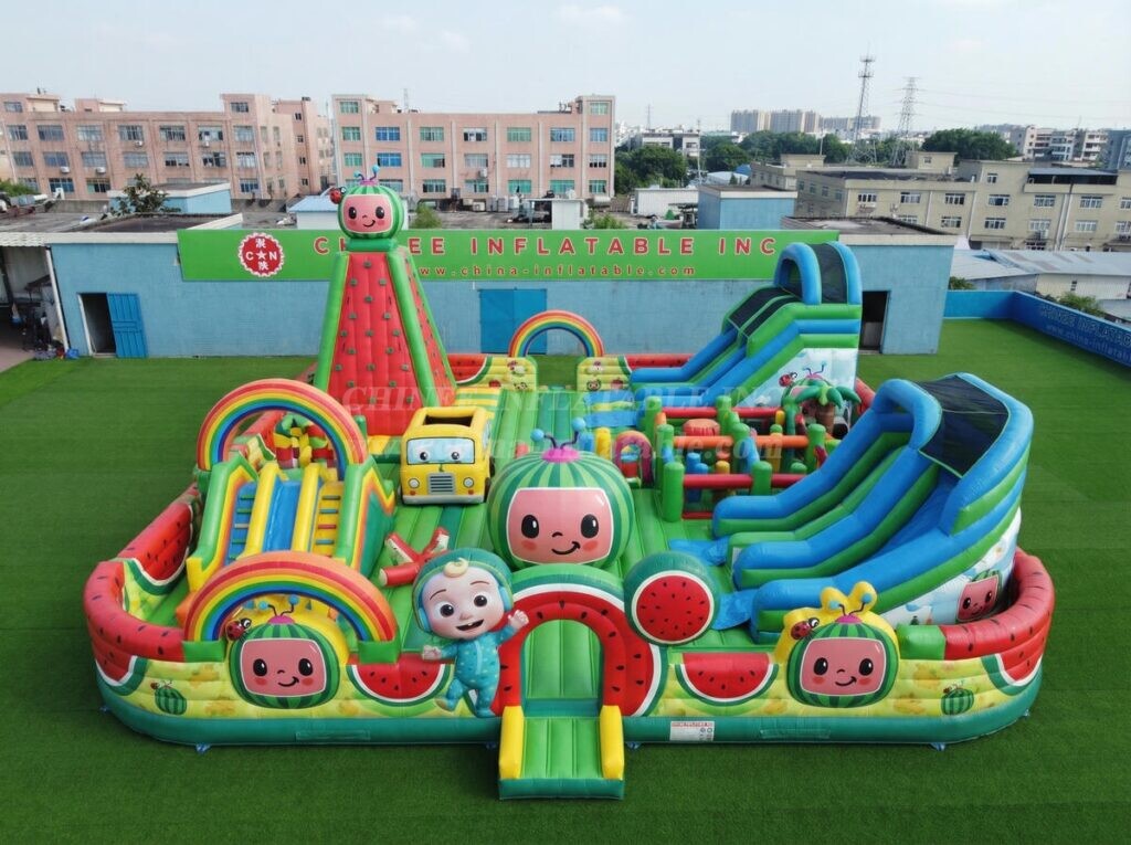 GF3-1537 Cocomelon Theme Inflatable Park