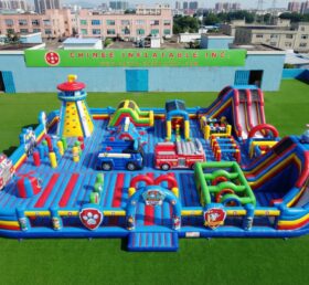 GF3-1549 Paw Patrol Theme Inflatable Park