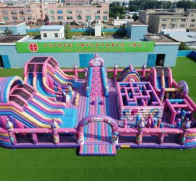 GF3-1553 Shimmer & Shine Theme Inflatable Park