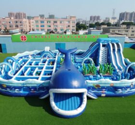 GF3-1567 Whale Theme Inflatable Park