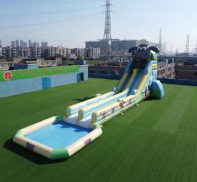 GS2-197 Timmy Time Theme Giant Inflatable Water Slide