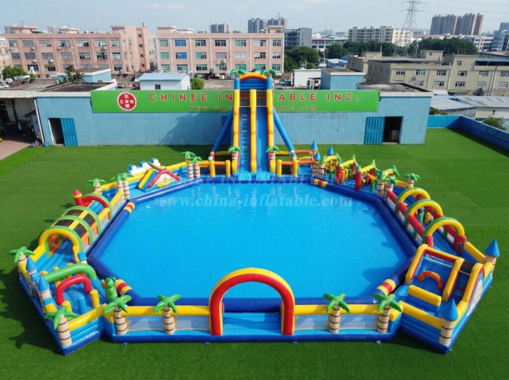 Pool3-848 Inflatable Pool Water Park