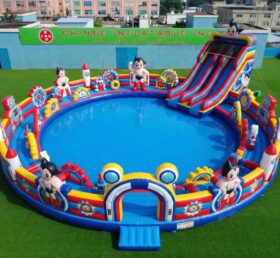 Pool3-851 Astro Boy Theme Inflatable Pool Water Park