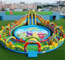 Pool3-912 Teletubbies Theme Inflatable Pool Water Park