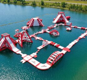 S595 Inflatable Water Park Aqua Park Water Island