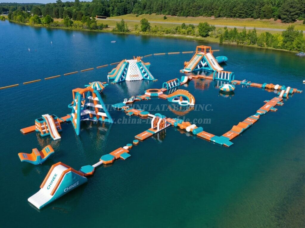 S596 Inflatable Water Park Aqua Park Water Island