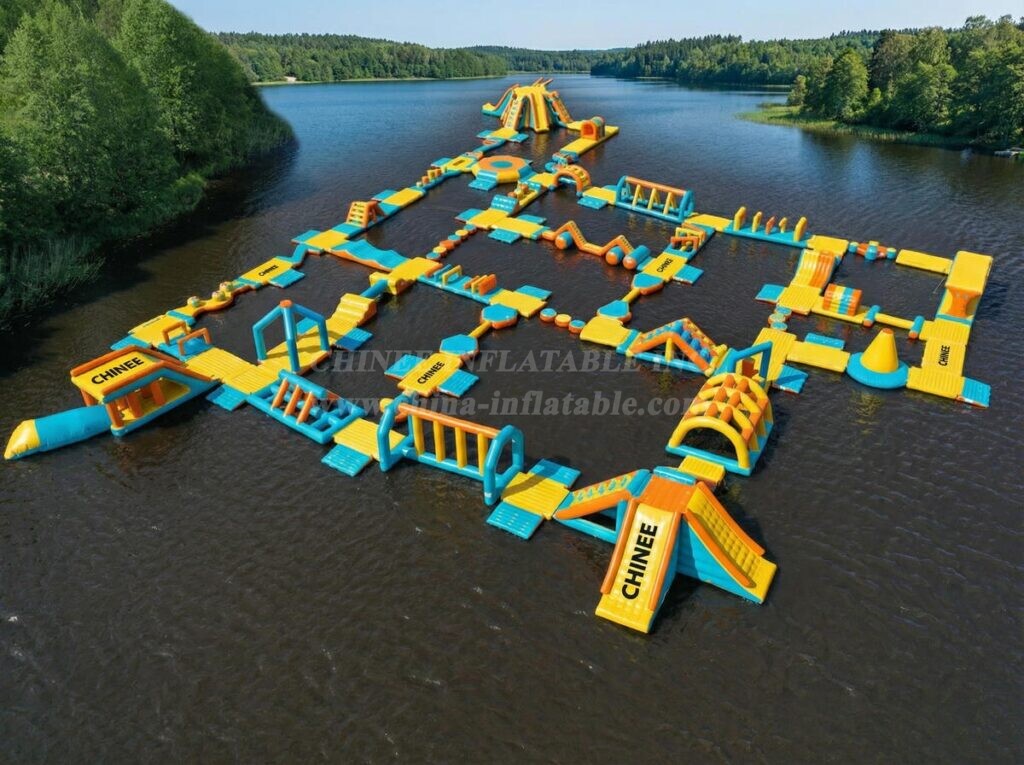 S599 Inflatable Water Park Aqua Park Water Island