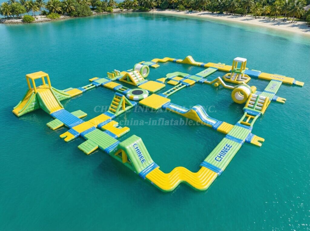 S600 Inflatable Water Park Aqua Park Water Island