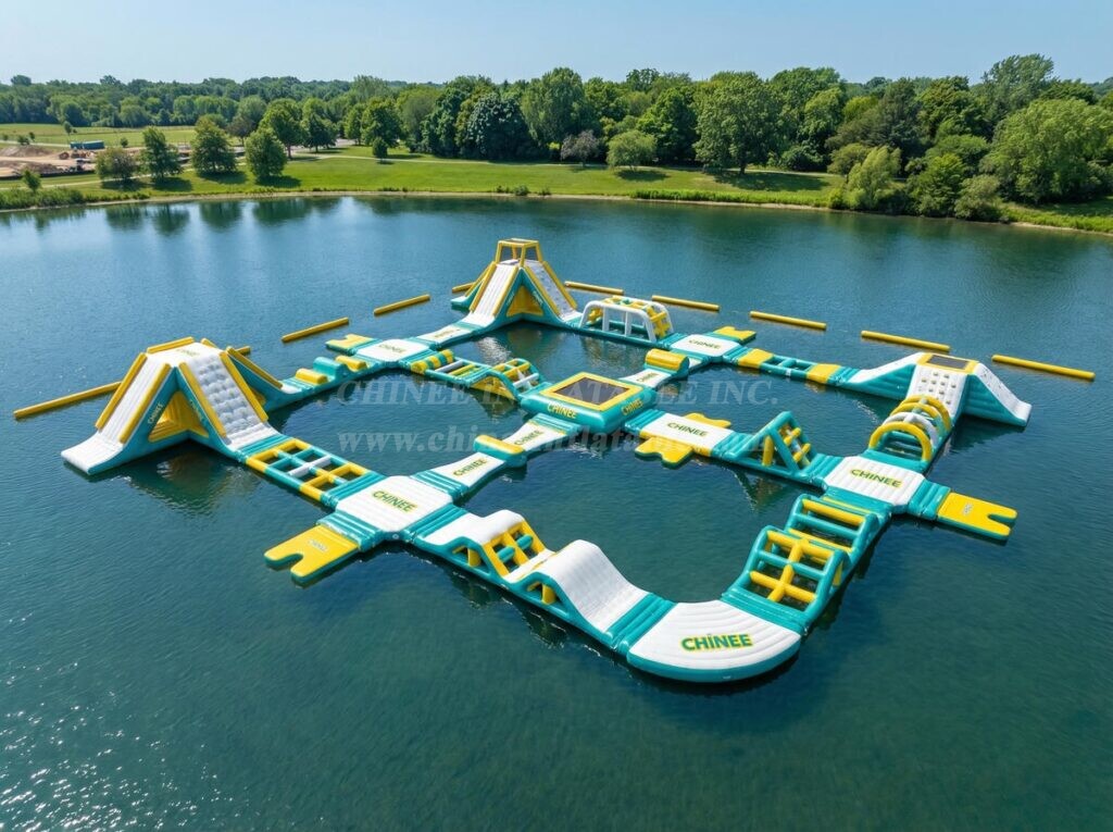 S609 Inflatable Water Park Aqua Park Water Island