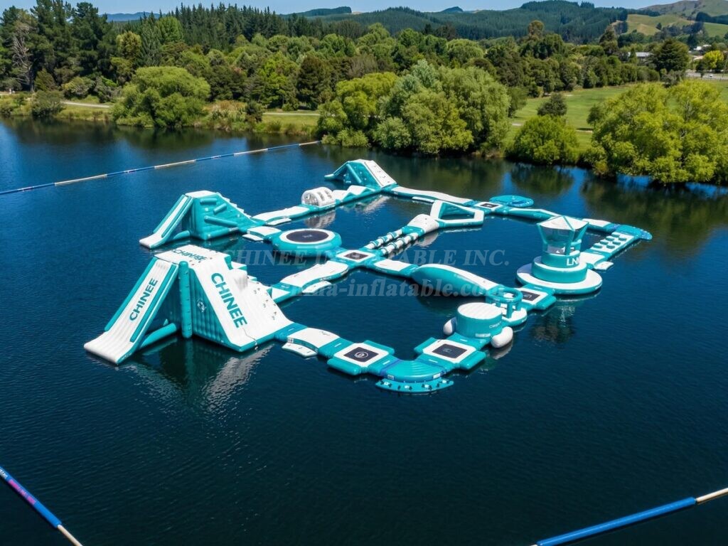 S613 Inflatable Water Park Aqua Park Water Island