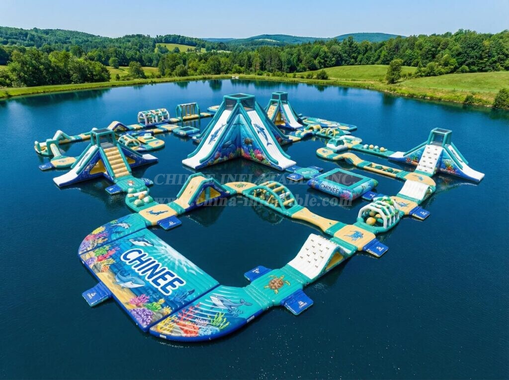 S616 Ocean Theme Inflatable Water Park