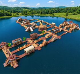 S620 Wild West Theme Inflatable Water Park