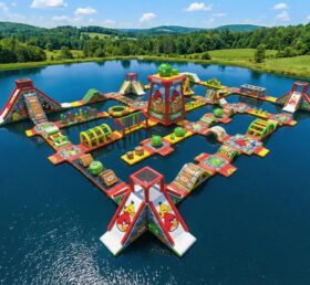 S621 Angry Birds Theme Inflatable Water Park