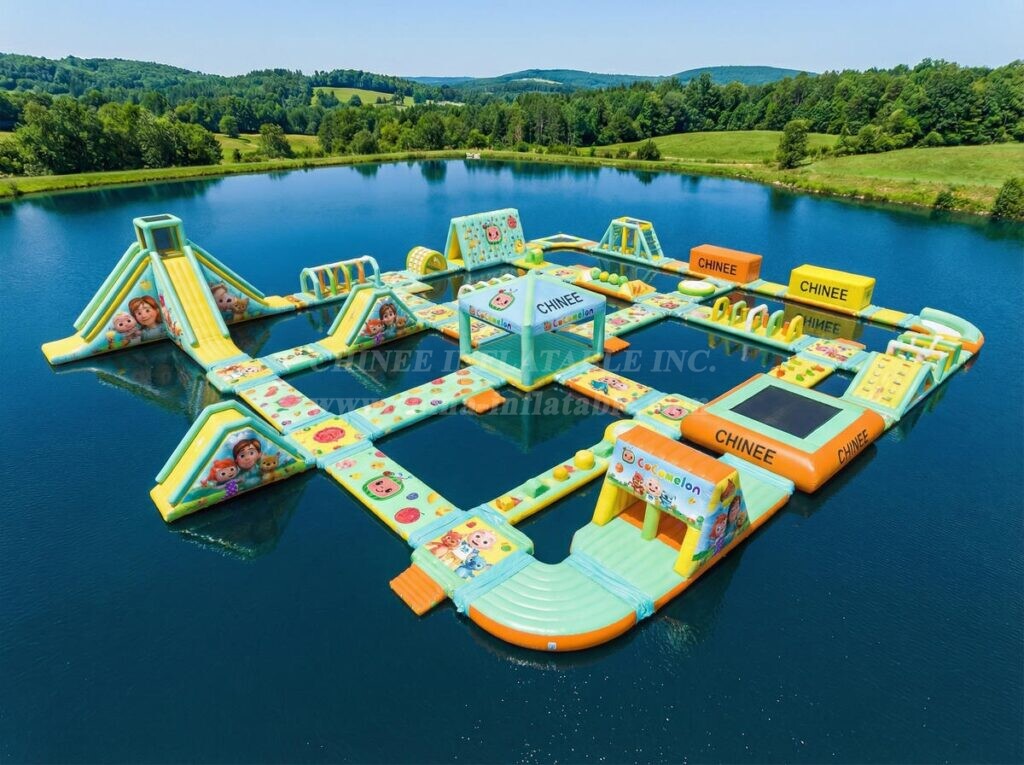 S627 Cocomelon Theme Inflatable Water Park