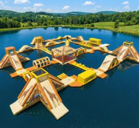 S635 Giraffe Theme Inflatable Water Park